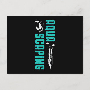 Aquarium Aquascaping Fish Keeper Funny Aquarist Postcard