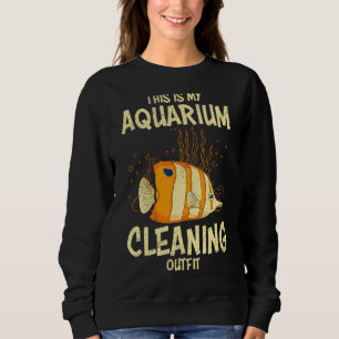 Aquarium Cleaning Outfit Aquarist Sweatshirt