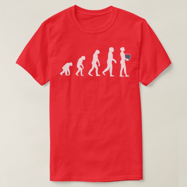Aquarium Fishkeeper Evolution 2 T-Shirt (Design Front)