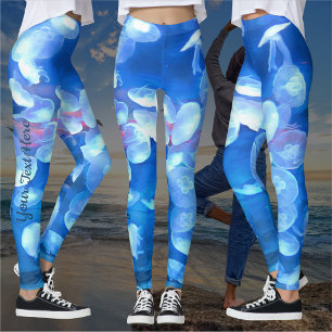 Aquarium Jellyfish 0925 Leggings