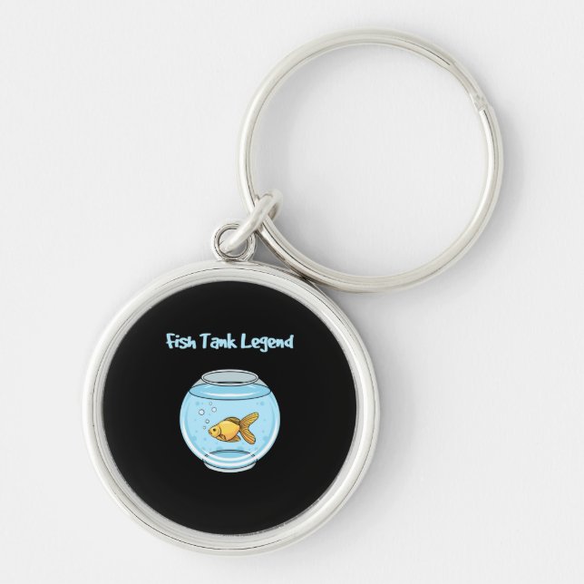 Aquarium Keeper - Fish Tank Legend Key Ring (Front)