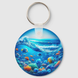 Aquarium Key Ring