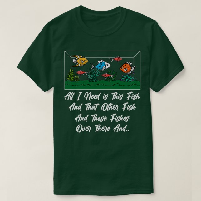 Aquarium Lover Classic TShirt (Design Front)