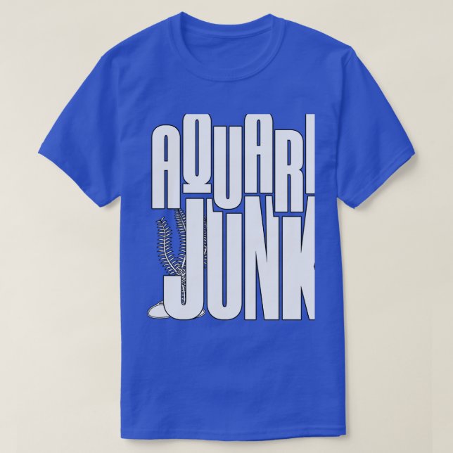 Aquarium Lovers Fish Keeping Fans Aquarium Junkie T-Shirt (Design Front)