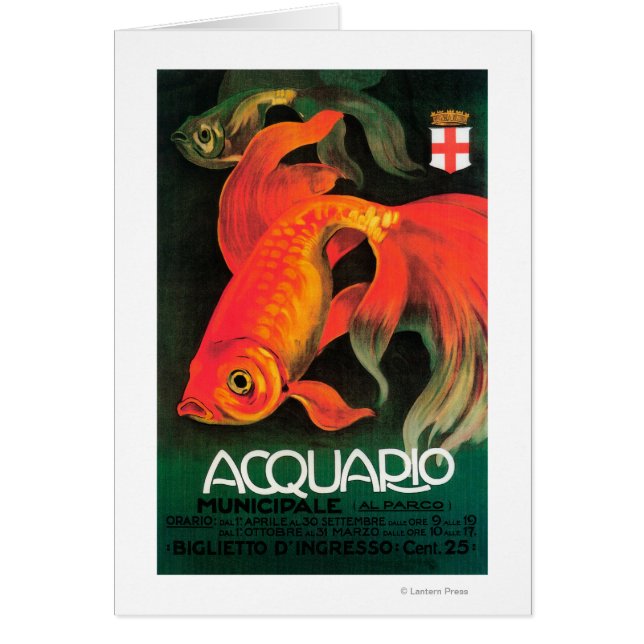 Aquarium & Municipal Park Promotional Poster (Front)
