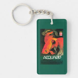 Aquarium & Municipal Park Promotional Poster Key Ring