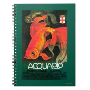Aquarium & Municipal Park Promotional Poster Notebook