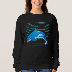 Aquarium Ocean Animal Killer Whale Aquarist Orca Sweatshirt