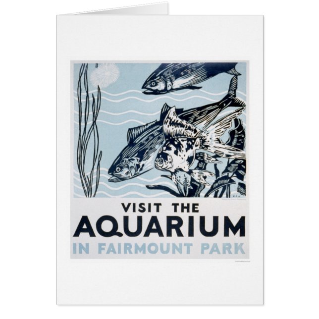Aquarium Phildadelphia 1937 WPA (Front)
