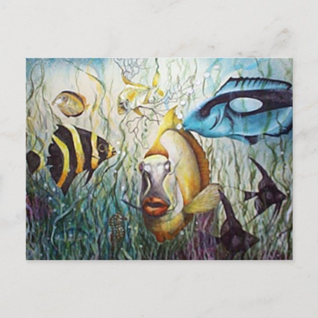 Aquarium Postcard (Front)