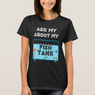 Aquarium Saltwater Fish Tank Nerd Men Women Aquari