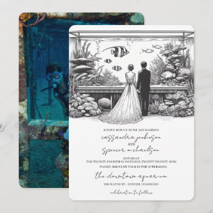 Aquarium Wedding Invitation