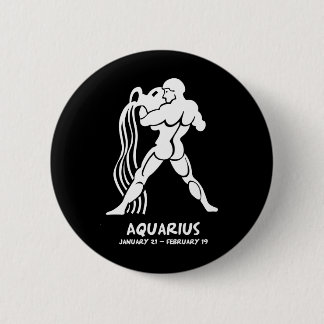 Aquarius 6 Cm Round Badge