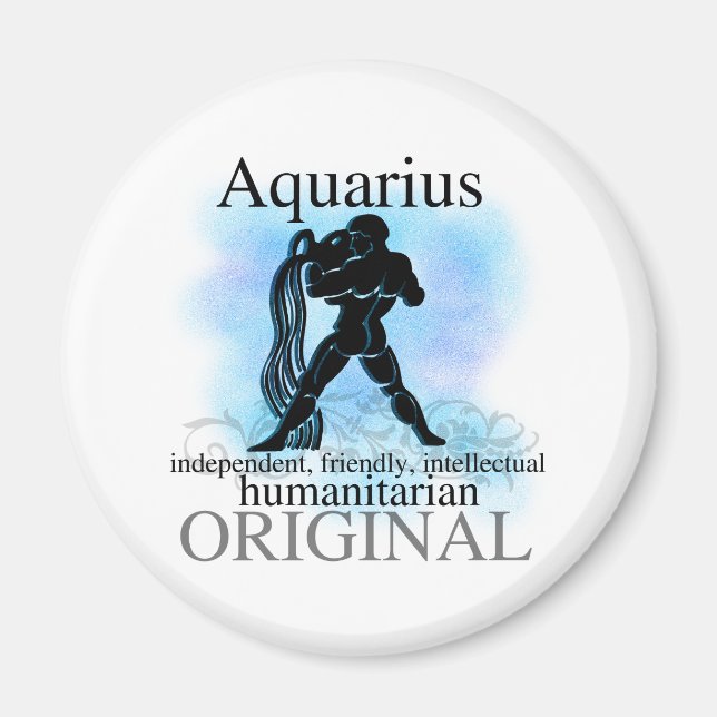 Aquarius About You Magnet (Front)