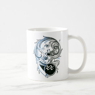 Aquarius Art Deco Lady Coffee Mug
