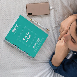 Aquarius Astrology Notebook
