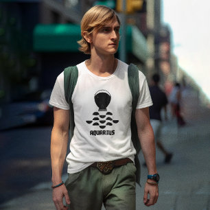Aquarius Astrology Sign T-Shirt