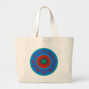 Aquarius Astrology Zodiac Large Tote Bag