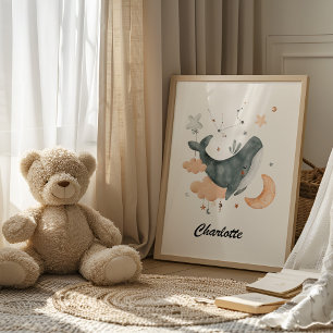  Aquarius Baby - Your Little Water Bearer Nursery Poster