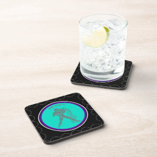 Aquarius Beverage Coaster