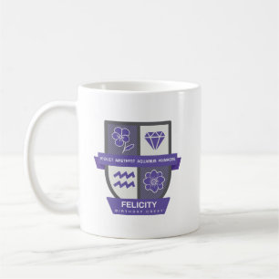 Aquarius Birthday Crest™ for February 1-18 Mug