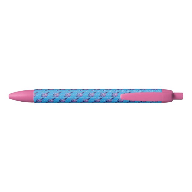 Aquarius Black Ink Pen (Back)