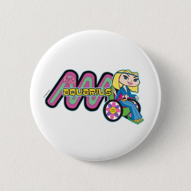 Aquarius Button (Front)