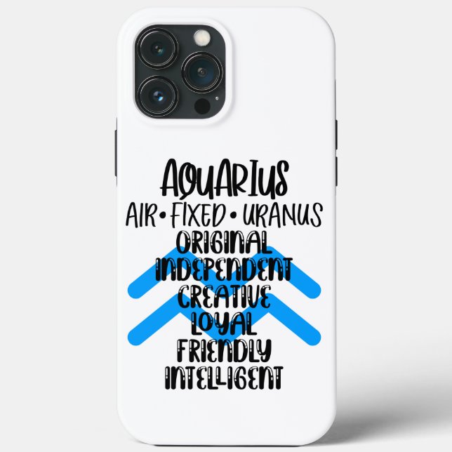 Aquarius  Case-Mate iPhone case (Back)