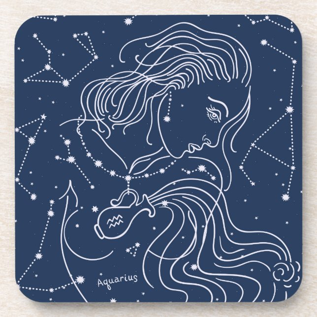 Aquarius Coaster (Front)