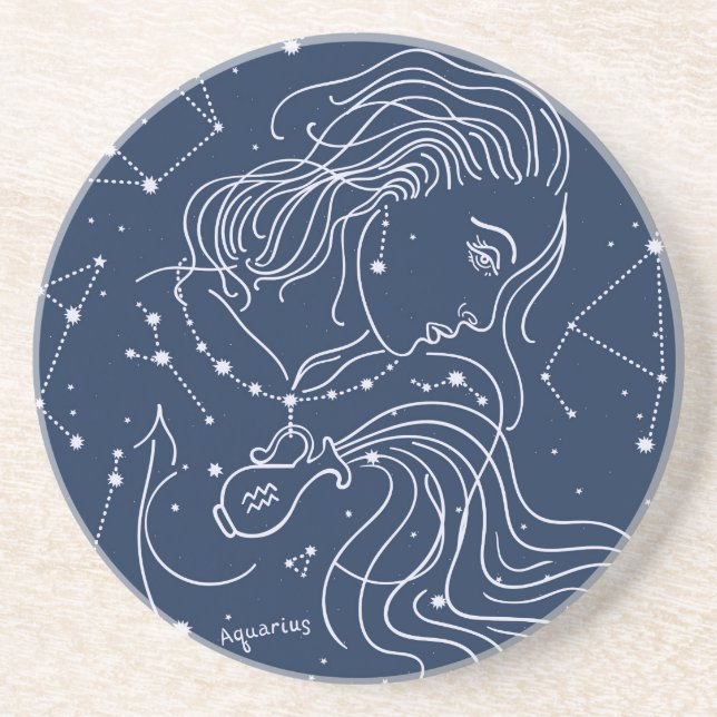 Aquarius Coaster (Front)