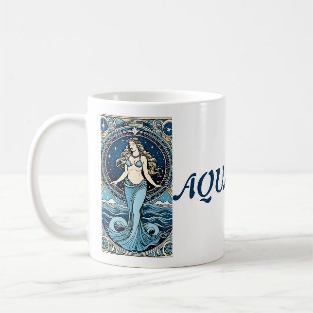 Aquarius Coffee Mug (Left)