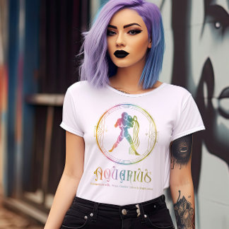 Aquarius Compatibility Designed T-Shirt