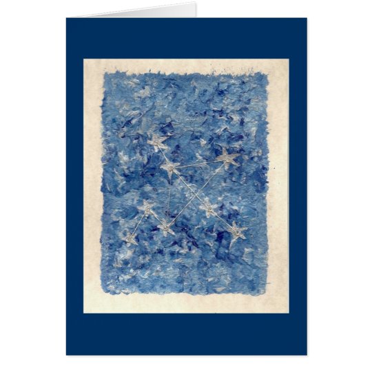 AQUARIUS CONSTELLATION CARD