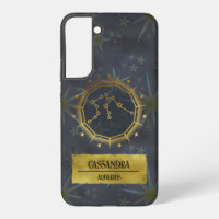 Aquarius Dark Zodiac Astrology: Black & Gold
