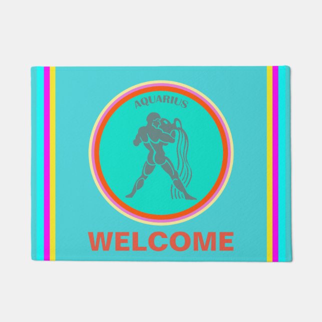 Aquarius Doormat (Front)