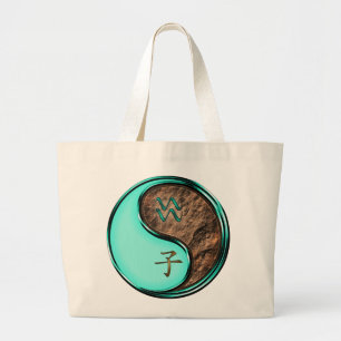 Aquarius & Earth Rat Large Tote Bag