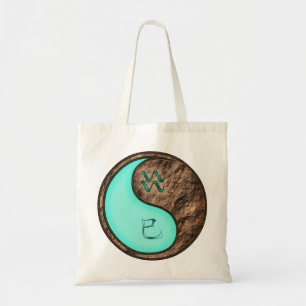 Aquarius & Earth Snake Tote Bag