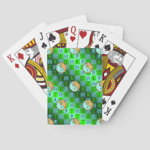 Aquarius & Fire Goat Playing Cards