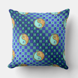 Aquarius & Fire Ox Cushion