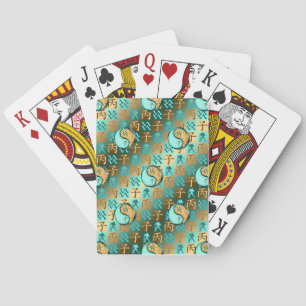 Aquarius & Fire Rat Playing Cards