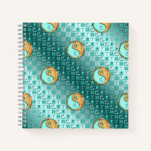 Aquarius & Fire Snake Notebook