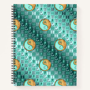 Aquarius & Fire Snake Notebook