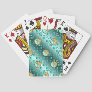 Aquarius & Fire Snake Playing Cards