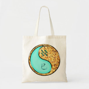 Aquarius & Fire Snake Tote Bag