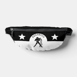 Aquarius flag bum bags