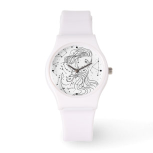 Aquarius Girl Zodiac Sign Watch