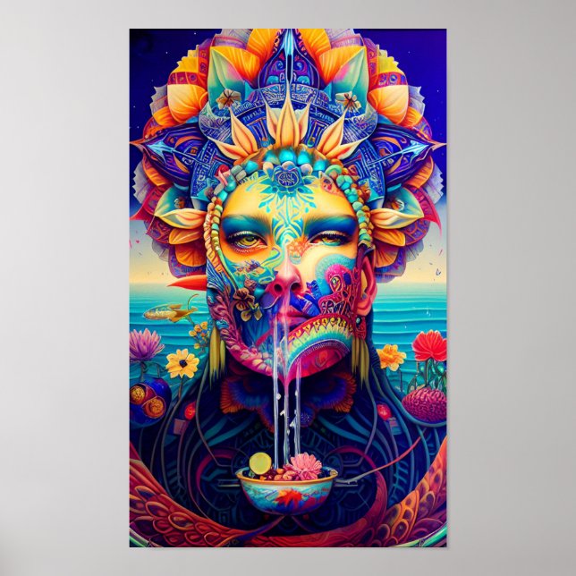 Aquarius Goddess Poster (Front)