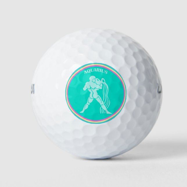 Aquarius Golf Ball (Front)