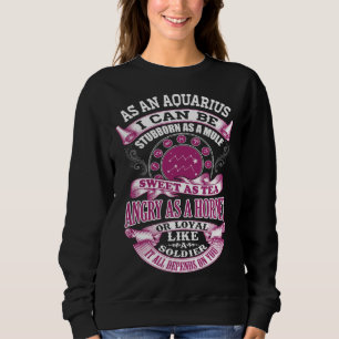 Aquarius It All Depends On You Sweatshirt