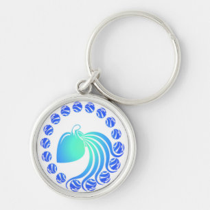 Aquarius Key Ring